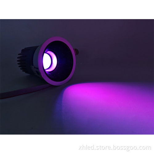 High Quality Home Decoration 20W RGBW SPI USC2904 LED Downlight Spotlight